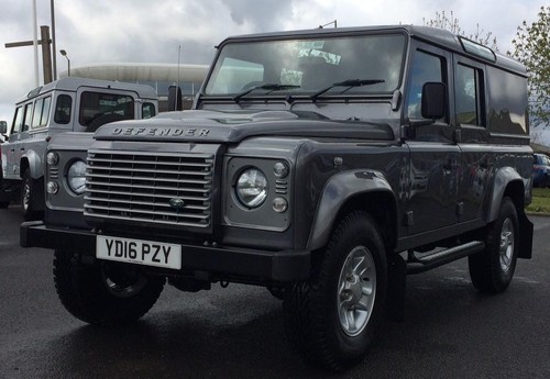 2016/16 Land Rover 110 Defender 2.2 TDCI Utility Wagon XS Corris Grey