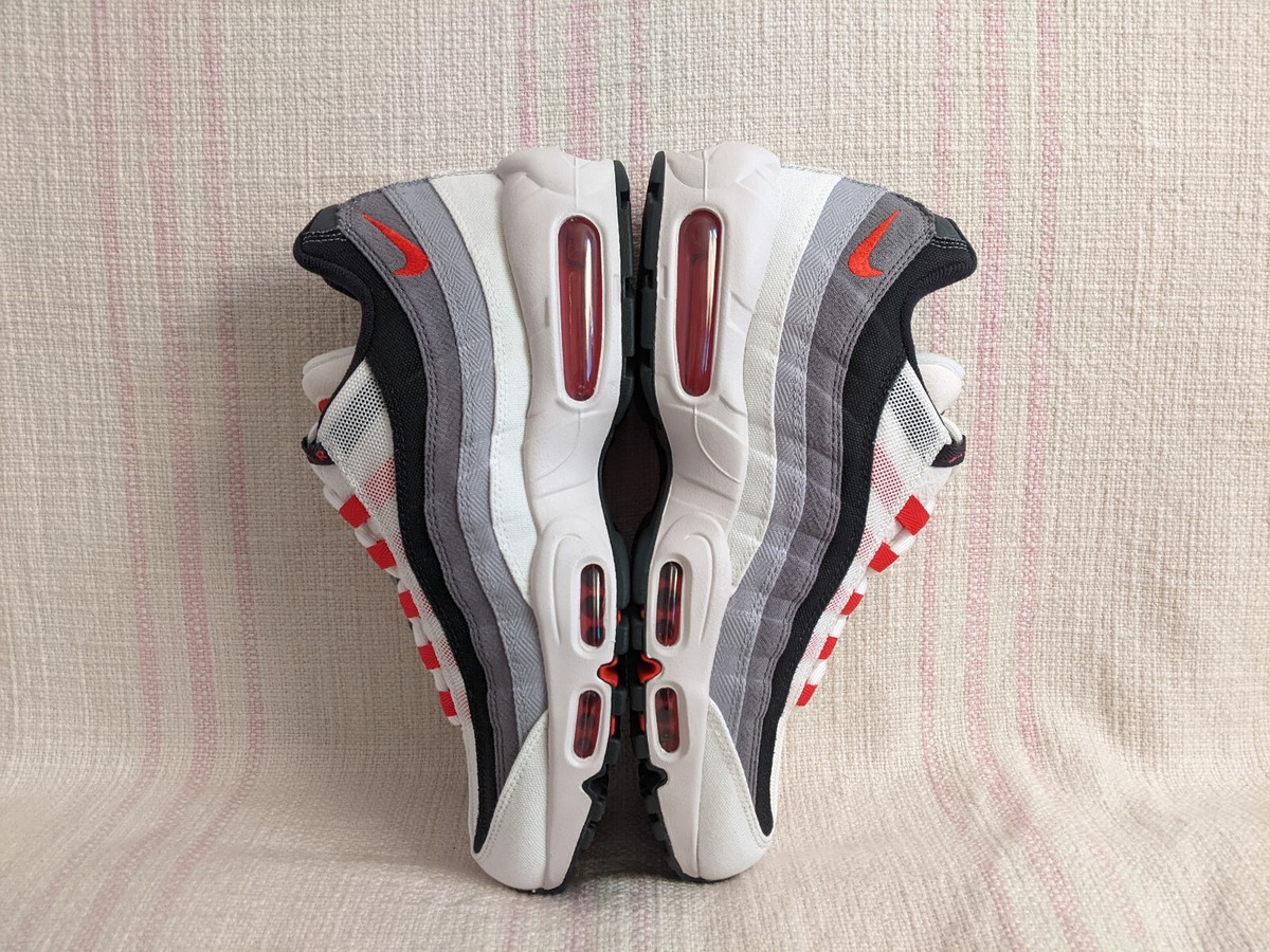 Nike Air Max 95 QS Comet Japan Smoke Grey White Red DH9792 Nike Air Max 95 QS Comet Japan Smoke Grey White Red DH9792
