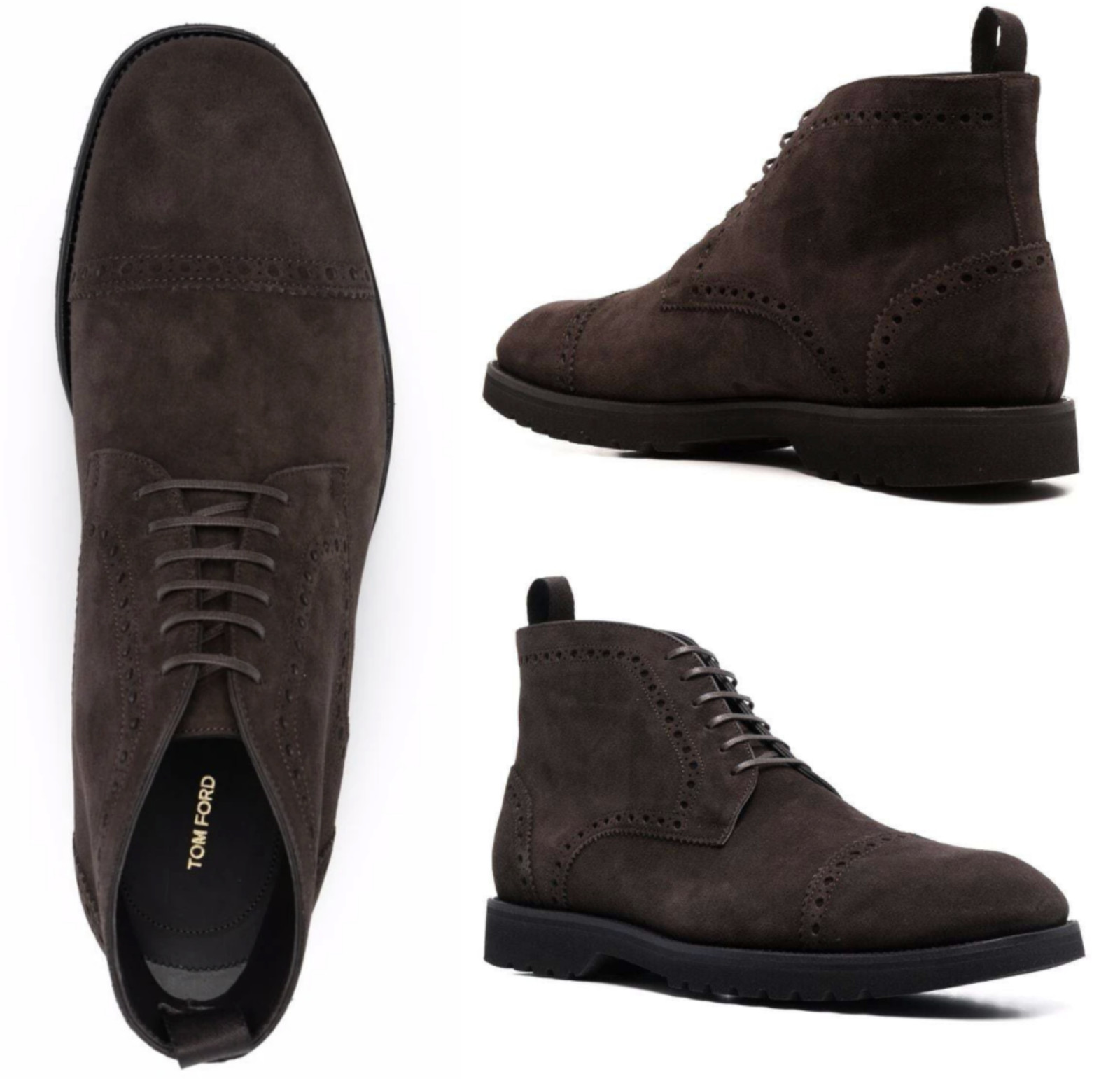 Tom Ford Sean Suede Desert Boots Loafers Shoes Sneakers Moccasins Bnwt 40