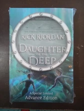 Rick Riordan Daughter of the Deep in Box uncorrected proof arc advance