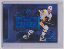 2023-24 UD SPX FINITE ROOKIES BLUE PARALLEL /199 JONATHAN GRUDEN #F-21 PENGUINS