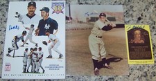 37 Yankee Legends Signed Photos Yogi Berra Bill Dickey Whitey Ford Mattingly JSA