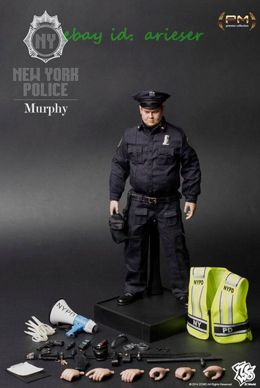 Perfect Zcwo 1/6 Nypd Murphy Action Figure New Toy In Stock Perfect Zcwo 1/6 Nypd Murphy Action Figure New Toy In Stock