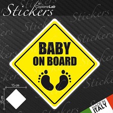 Baby On Board Feet Stickers Sign For Car Motorcycle