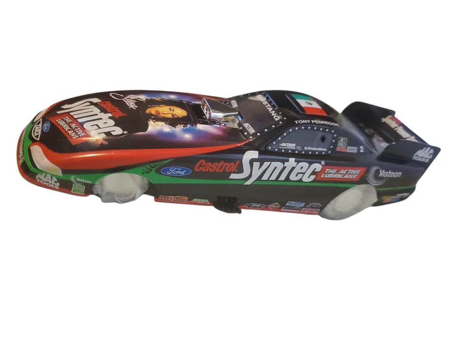 NHRA 1/24 TONY PEDREGON RCCA 1998 SELENA CASTROL SYNTEC MUSTANG 1/2,500 #1,100 - Image 4 of 4