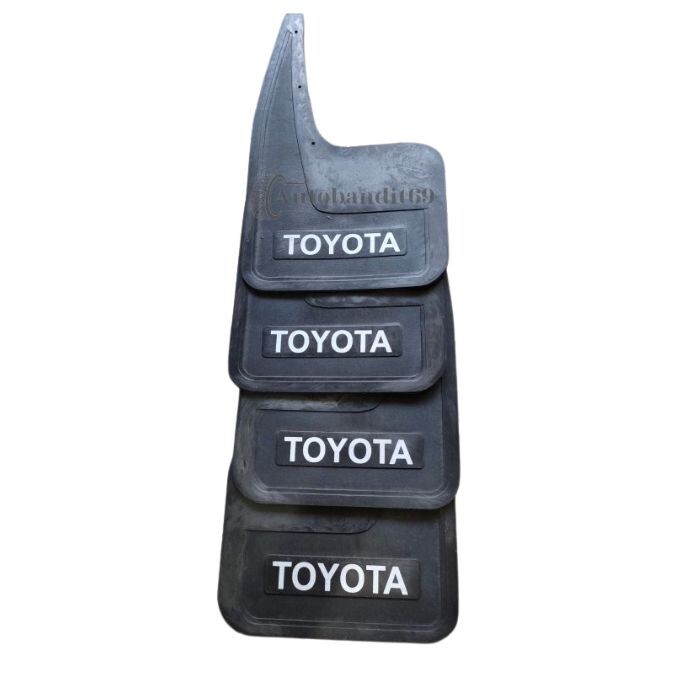 1974-1981 Toyota Corolla KE30 Rubber Mud Flap Splash Guard | Black