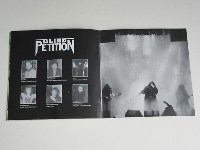 BLIND PETITION 1990 Live Austria RARE ORIGINAL CD 1st PRESSING