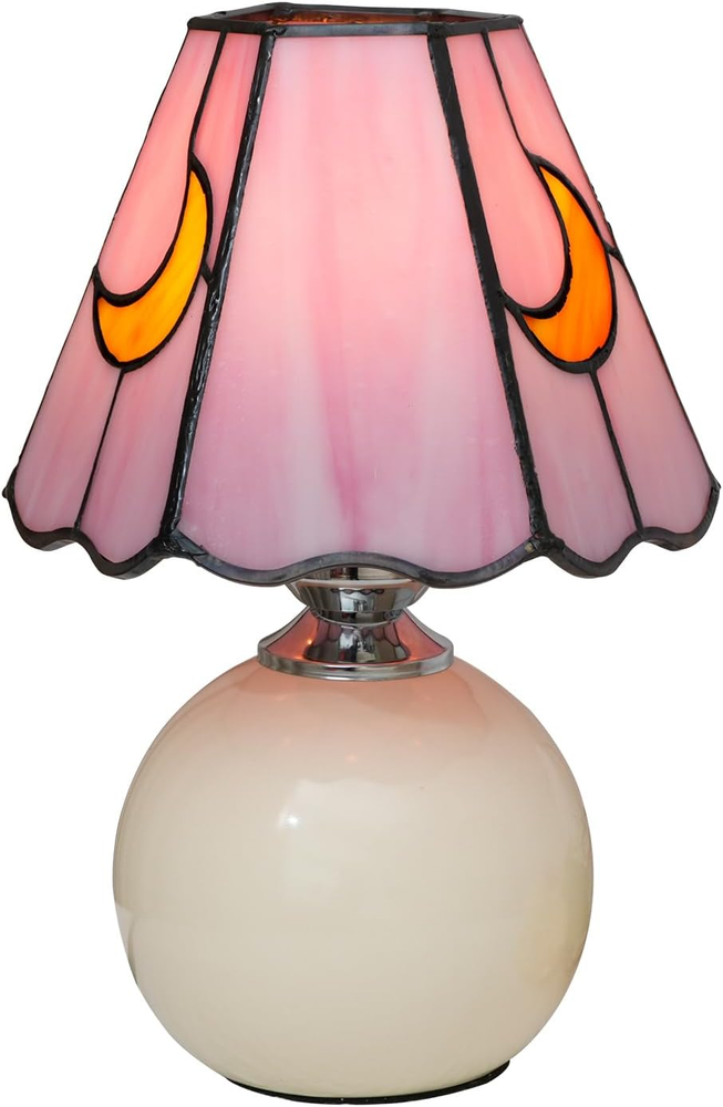 Mushroom Lamp Stained Glass Lamp Moon Lamp Bedside Table Lamp Night Lamps Tiffan