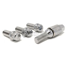 5x Auto Inparts Wheel Bolts For Mercedes Vito W638, W639 Gen2 (2003-2014) – Steel Wheels, Silver
