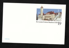 USA--#UX177 Mint/Unused--St Louis Union Station--1994 Postal Card
