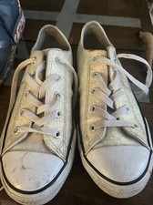 Girls' Converse Chuck Taylor All Star Glitter Ox Size 3
