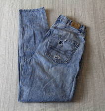 Curvy Mom Jeans American Eagle Womens 00 Regular Distressed High Rise Blue