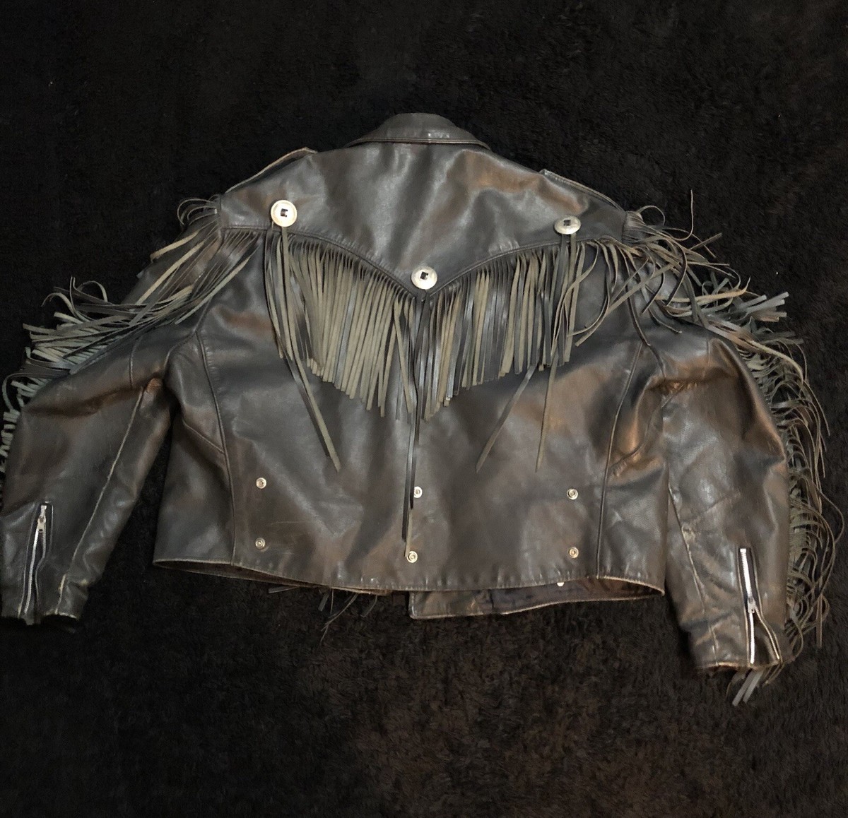 Schott Duro Jac Vintage Leather Riding Jacket | eBay