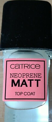 CATRICE NEOPRENE MATT TOP COAT 10,5ml  