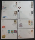 Israel lot of 8 FDC