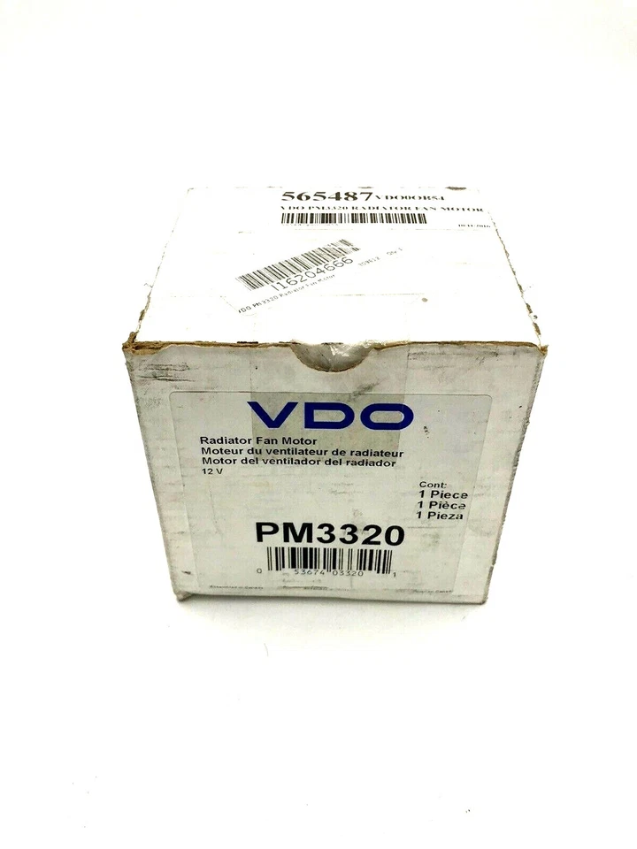 Motor ventilador radiador VDO PM3320 91-92 Dodge/Mitsubishi/Eagle/Plymouth Foto 3 de 3