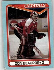1990-91 O-Pee-Chee Box Bottoms Don Beaupre #0
