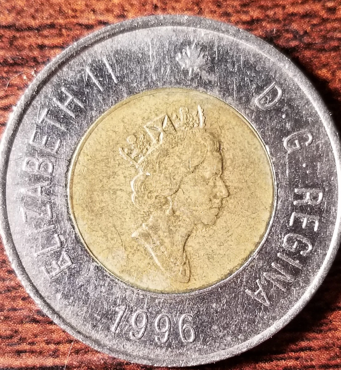 1996 Canadian 2 Dollar Coin 1996-canadian-2-dollar-coin