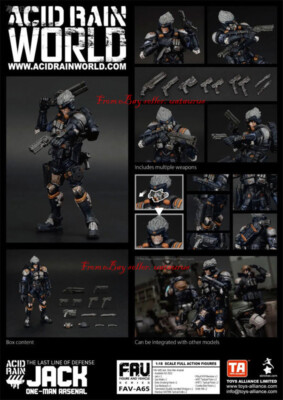 Perfect Ori 1/18 Fav-A65 Acid Rain World Jack Human Arsenal Action