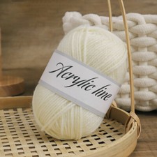 Image of 15 Shades 100% Acrylic Yarn Double Knitting Soft Baby 50g Wool Crochet-Over