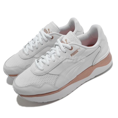 Puma R78 Voyage Premium L White Rose Gold Women Casual Lifestyle Shoes  383838-03 | eBay
