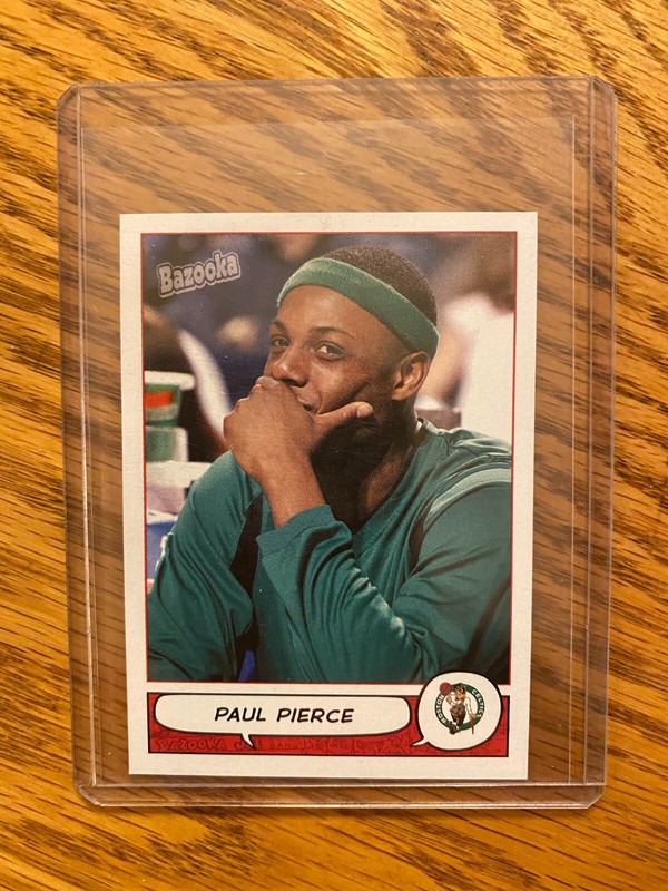 Paul Pierce 2004-05 Topps Bazooka Mini Parallel Card #34 Boston Celtics