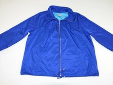 Chico's Women's Zenergy Colorblock Jacket Size 3 - 16 / 18 Long Sleeves Blue