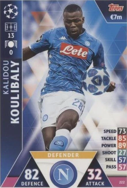 Kalidou Koulibaly Trading Cards for sale | eBay