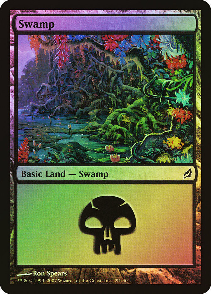 MTG FOIL Swamp(#291) - Lorwyn #291 | eBay