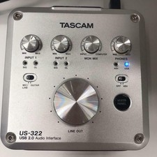 Tascam Us 322 Us 322 Usb Recording Audio Interface W Dsp Mixer For Sale Online Ebay