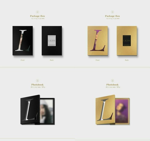 LALISA BLACKPINK LISA FIRST SINGLE ALBUM LP + CD Set Poster Card DHL - Picture 4 of 7