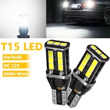 2PCS T15 LED Backup Reverse Light Bulbs 921 912 Super Bright Canbus Error Free