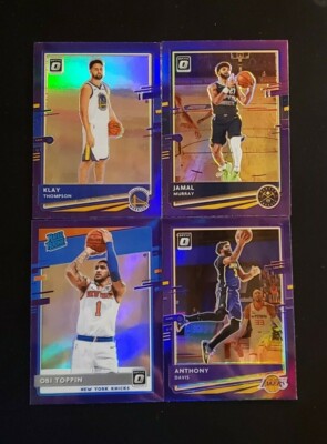 2020-21 Donruss Optic Basketball PURPLE PRIZMS with Rated Rookies You Pick