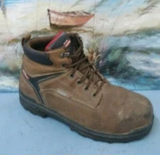 Genuine Dickies Men's JobRated  BROWN Work Boot- Steel Toe  SIZE 10   551124262