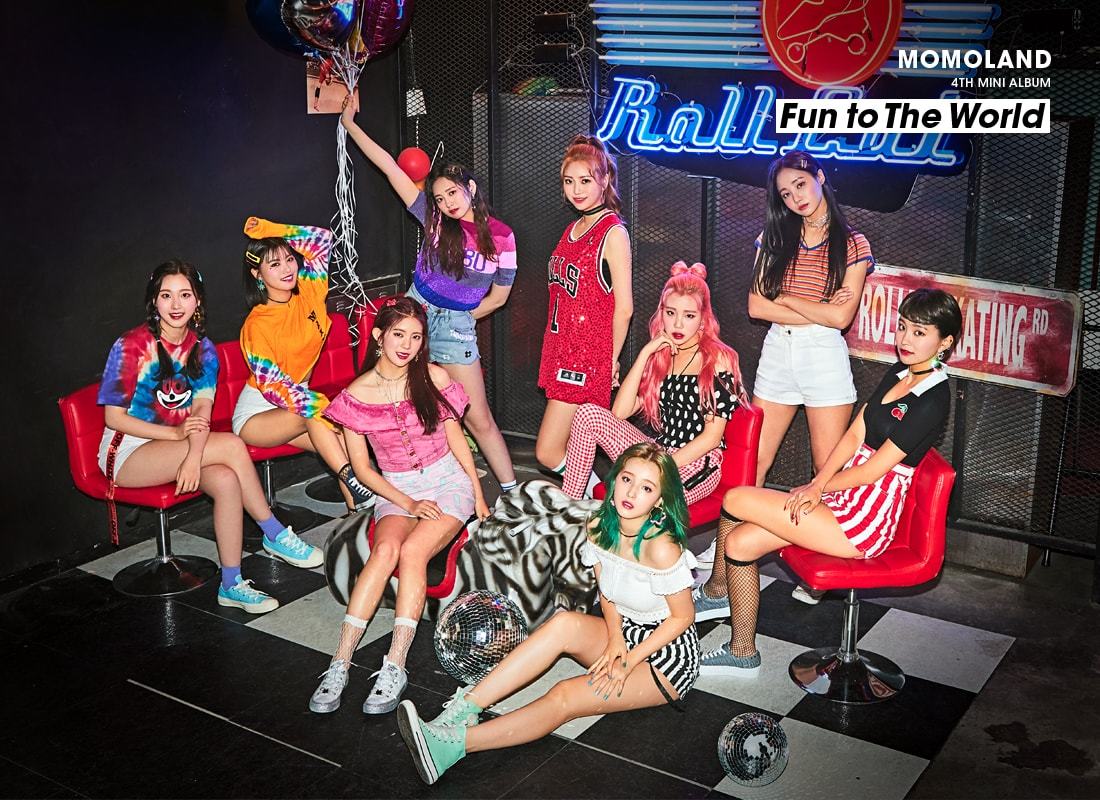 momoland ヨヌ トレカ 4th ミニアルバム fun the World Momoland - [Fun To The World] 4th Mini Album CD+Booklet+PhotoCard+