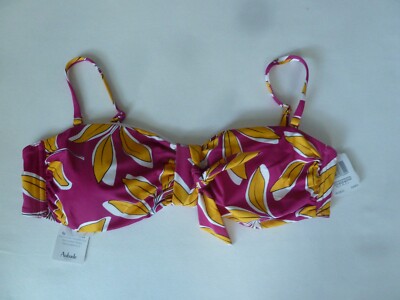 Aubade Damen Badeanzug Rosa Aubade Damen, Feuilles, Oberteil XL