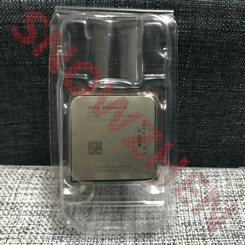 AMD Athlon II X2 240 CPU 2.8 GHz 533 MHz Socket AM3 z Dual-Core Processor - Image 3 of 3