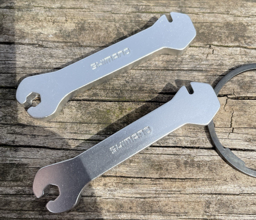 New Shimano Spoke Wrench Set Special 5 Sided Nipple - Picture 3 of 4
