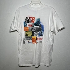 Houston Auto Show 2002 Grand Opening T-shirt Size L Concept Car Reliant Center