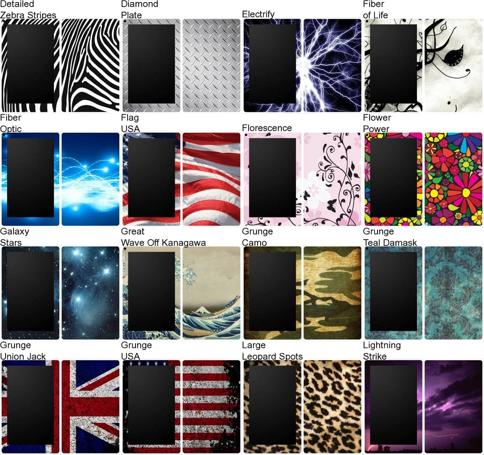 Choose Any 1 Vinyl Decal/Skin for Amazon Kindle Fire 1st Gen - Free US Shipping! - Image 2 of 4