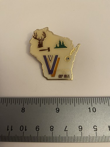 Lions Wisconsin 27 B-1 District Governor 1990 91 B59 - Picture 2 of 3