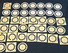 Vintage View-Master Reel Lot 1940s-1950s Sawyer's Disney Alice Wonderland Lion K