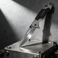 Tactical Knives Spring Opening Folding Pocket Knife with Clip Folding Knives