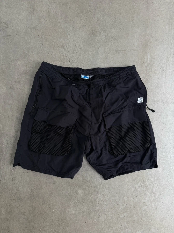 UNDEFEATED (UNDFTD) PANTALONES CORTOS CARGO PARA HOMBRE TALLA XXL NEGROS NUEVOS SIN ETIQUETAS Foto 2 de 4