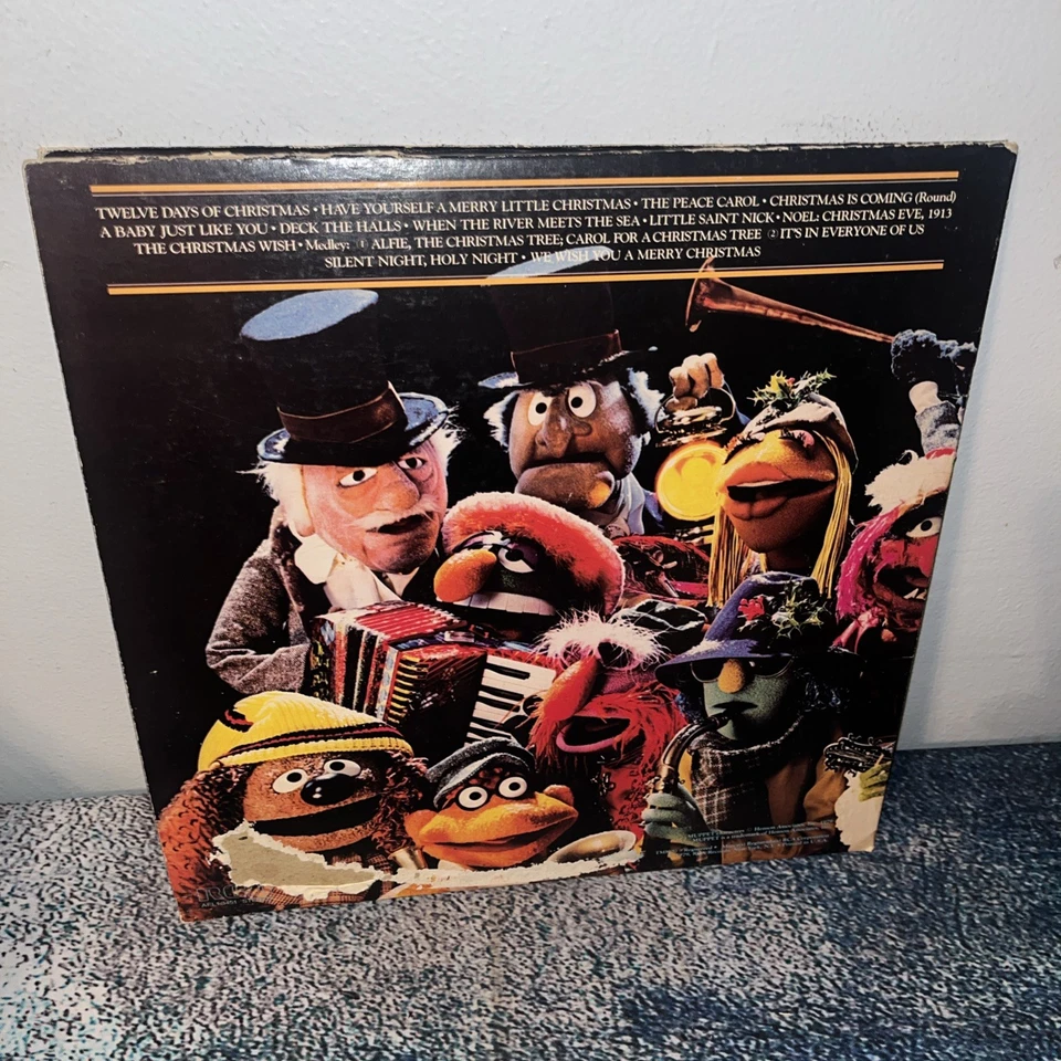 John Denver And The Muppets – A Christmas Together ; 1979 LP VG 1st With Poster Foto 2 de 4