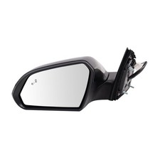 Left Side Mirror Electric Adjustment Clear Glass Paint to Match HY1320238