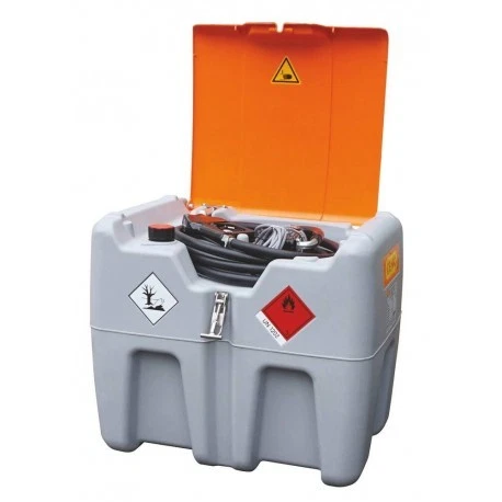 Cuve de ravitaillement 210L gasoil 12V 40L/min avec capot - Photo 1/1