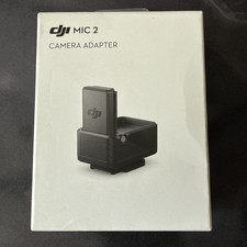 DJI Mic 2 Camera Adapter Black DM1029 -New and Sealed