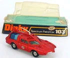 Dinky 103 Captain Scarlet Spectrum Patrol Car Vintage 1968 Gerry Anderson VG Cdn