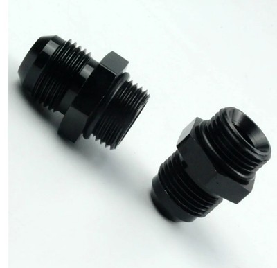10AN Male Flare to AN10 ORB Male O-Ring Fitting Adapter 2PCS 